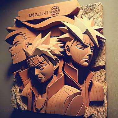 3D модель Гра Naruto Ultimate Ninja Heroes (STL)
